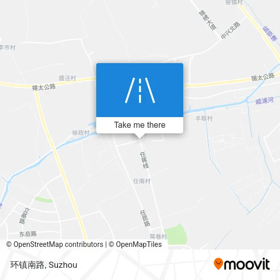 环镇南路 map