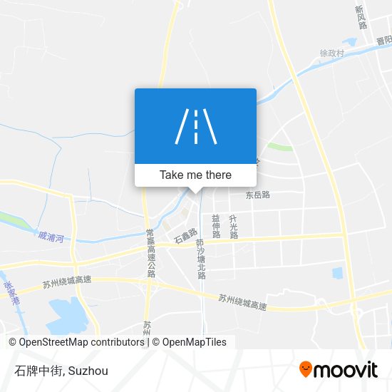 石牌中街 map