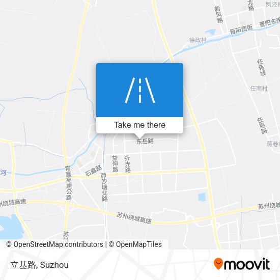 立基路 map