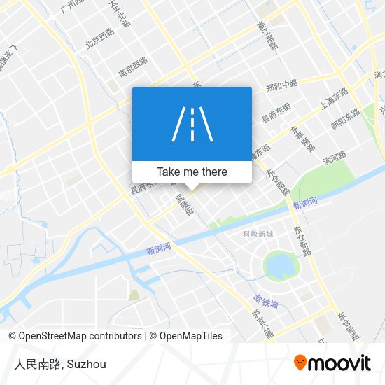 人民南路 map