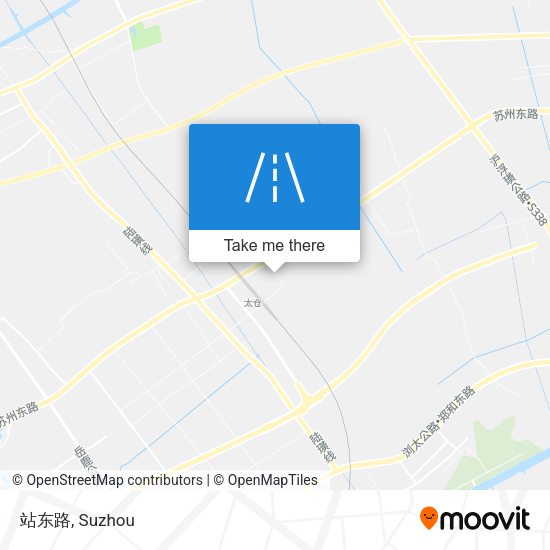 站东路 map