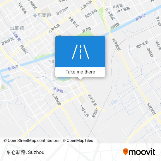 东仓新路 map
