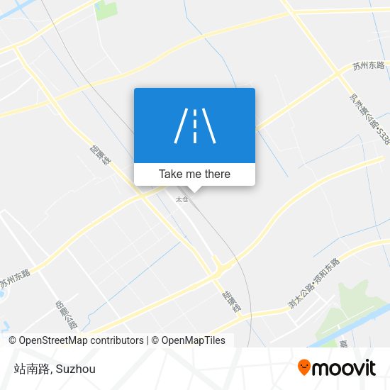 站南路 map