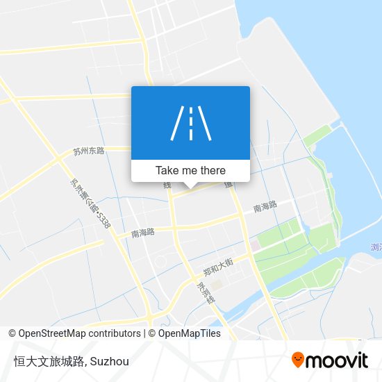 恒大文旅城路 map