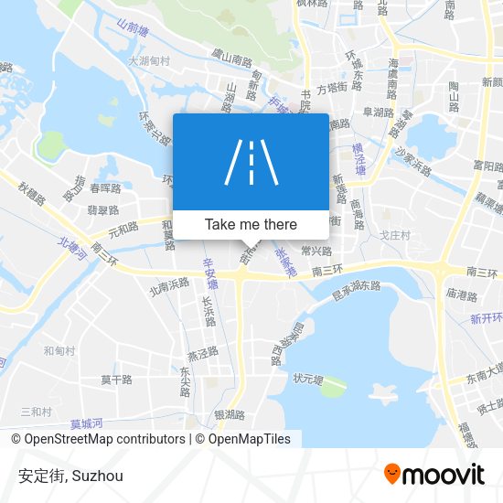 安定街 map