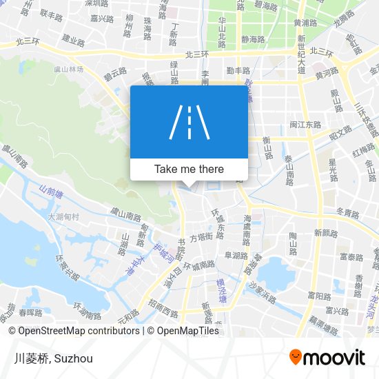 川菱桥 map