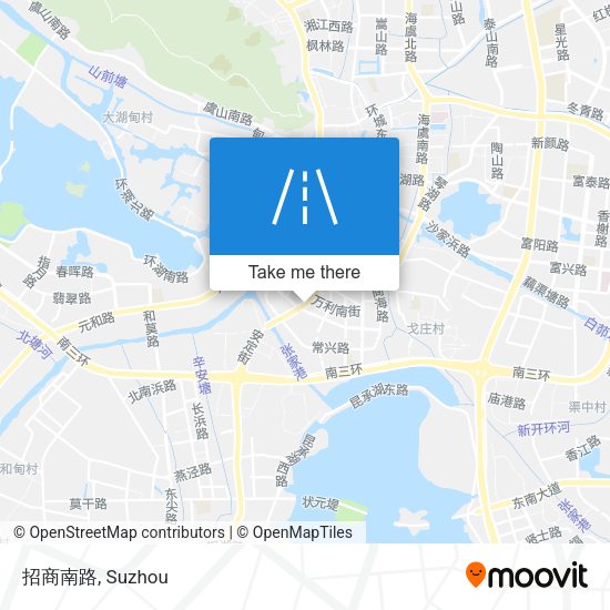 招商南路 map