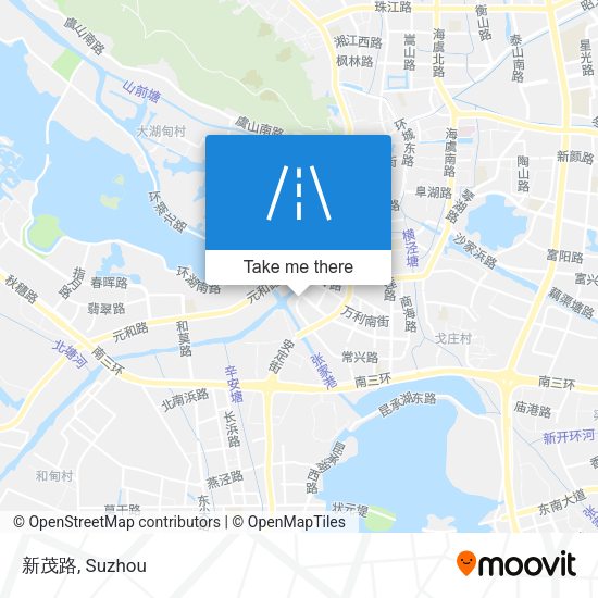 新茂路 map