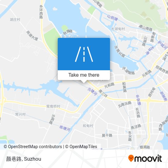颜巷路 map