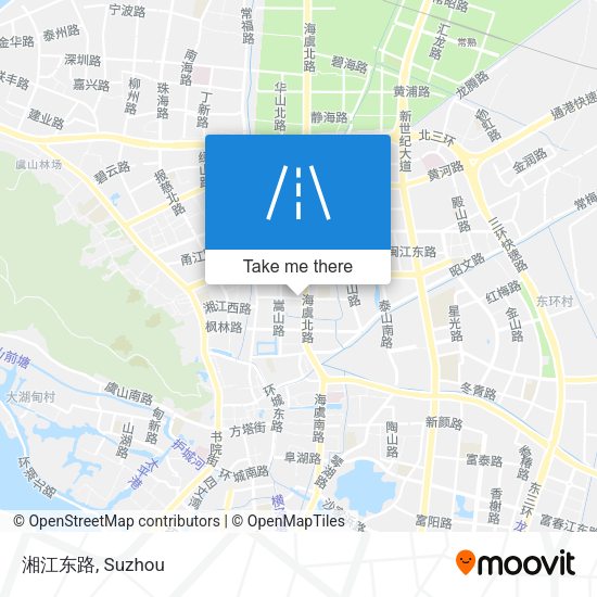 湘江东路 map