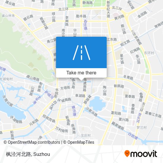 枫泾河北路 map
