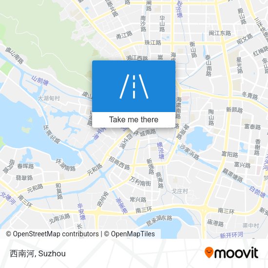 西南河 map