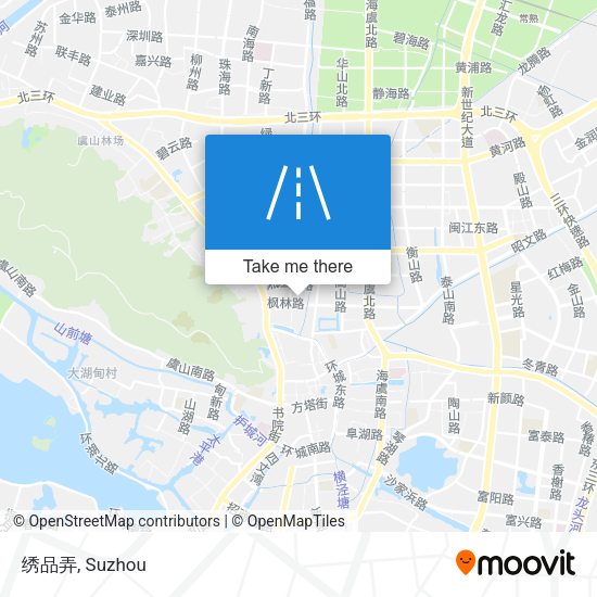 绣品弄 map
