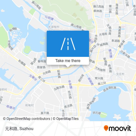 元和路 map