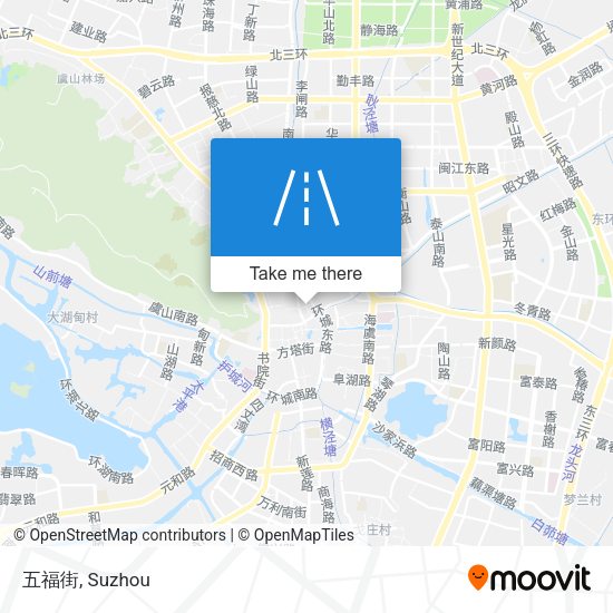 五福街 map