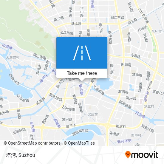 塔湾 map