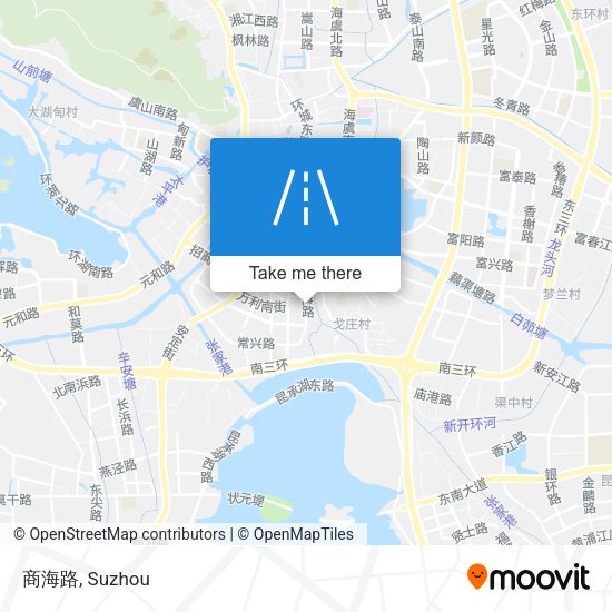 商海路 map