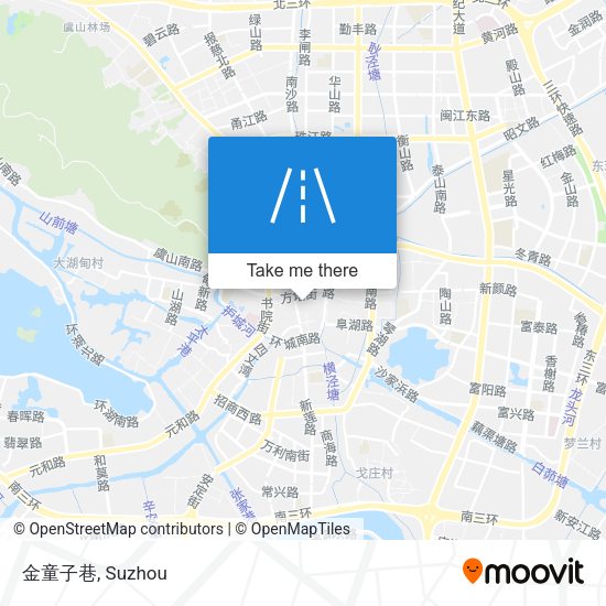 金童子巷 map