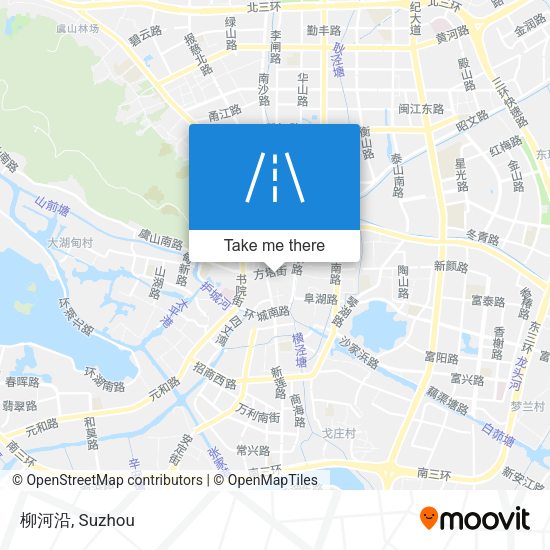 柳河沿 map