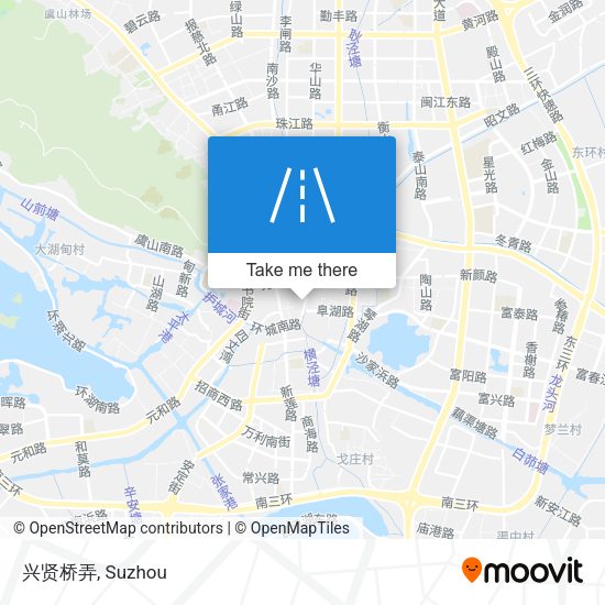 兴贤桥弄 map