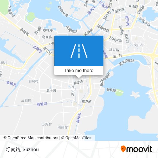圩南路 map