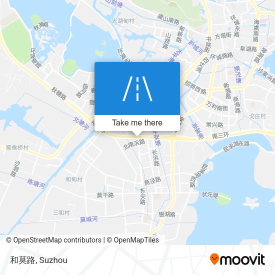 和莫路 map