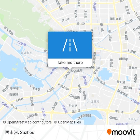 西市河 map