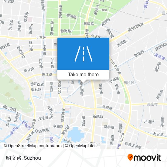 昭文路 map
