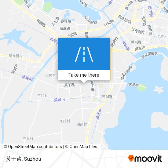 莫干路 map