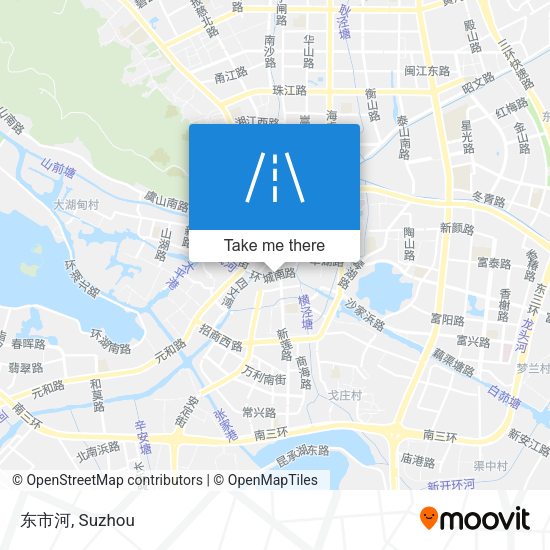 东市河 map