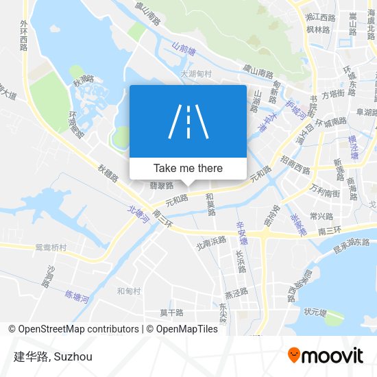 建华路 map