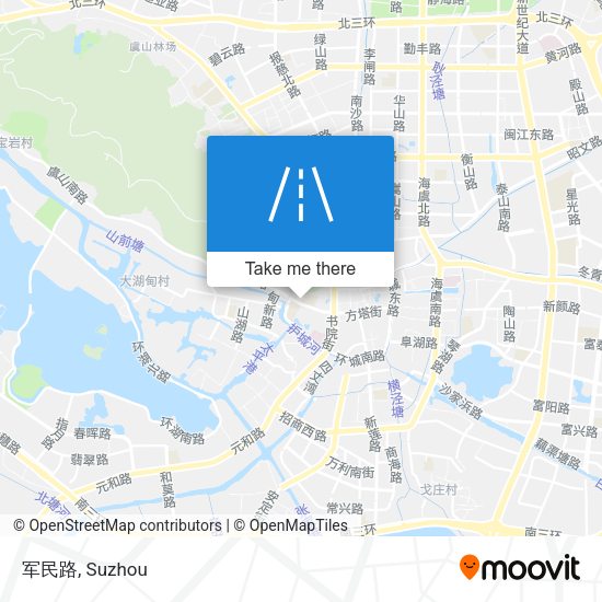 军民路 map