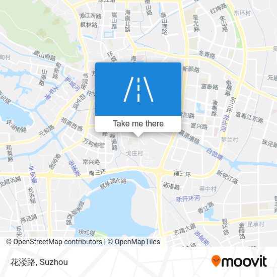 花溇路 map