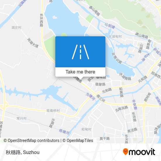 秋穗路 map