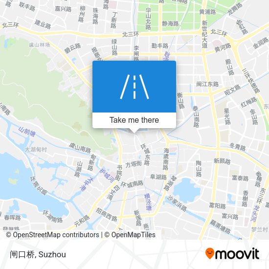 闸口桥 map