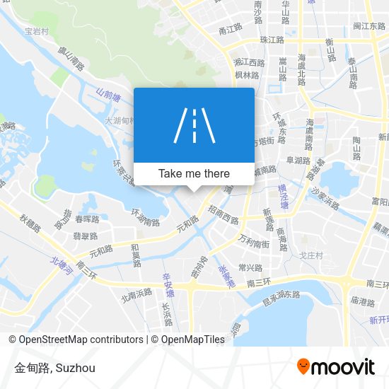 金甸路 map