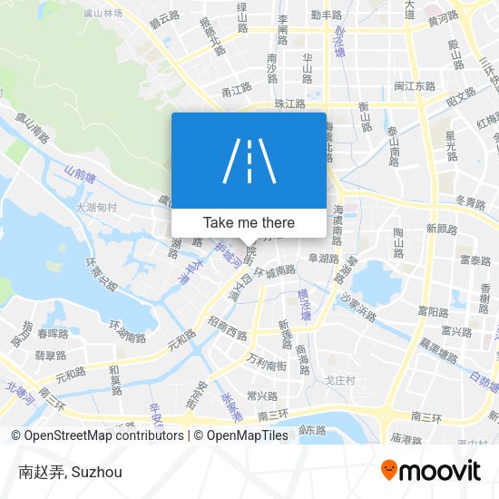 南赵弄 map