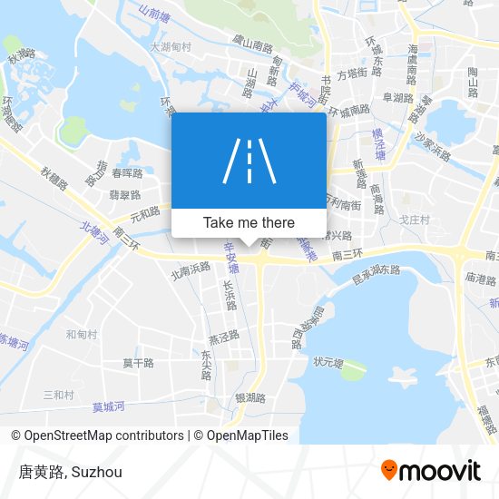 唐黄路 map
