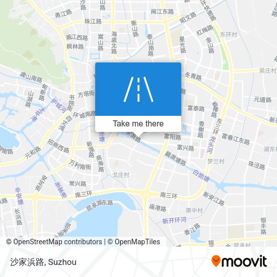 沙家浜路 map