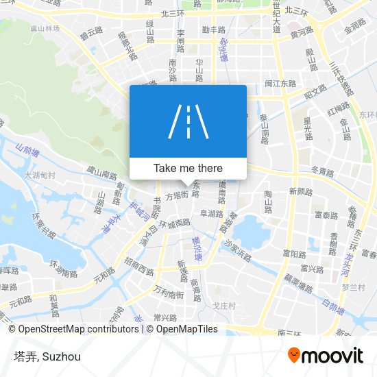 塔弄 map