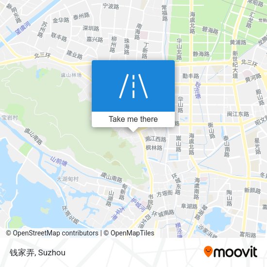 钱家弄 map
