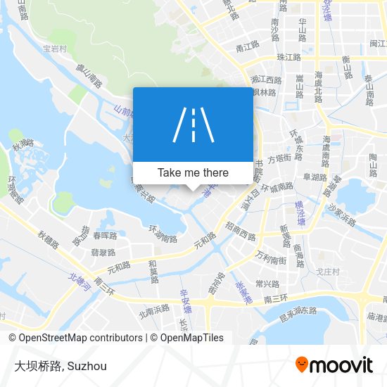 大坝桥路 map