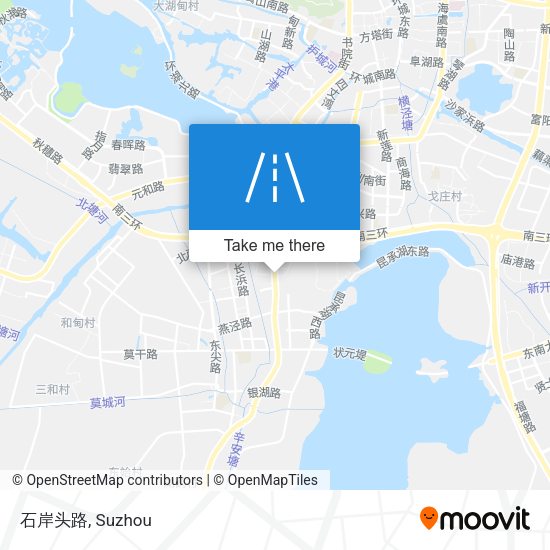 石岸头路 map