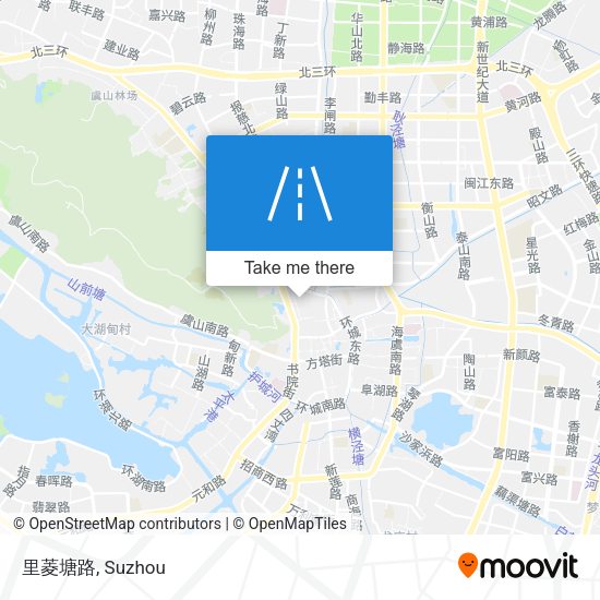 里菱塘路 map