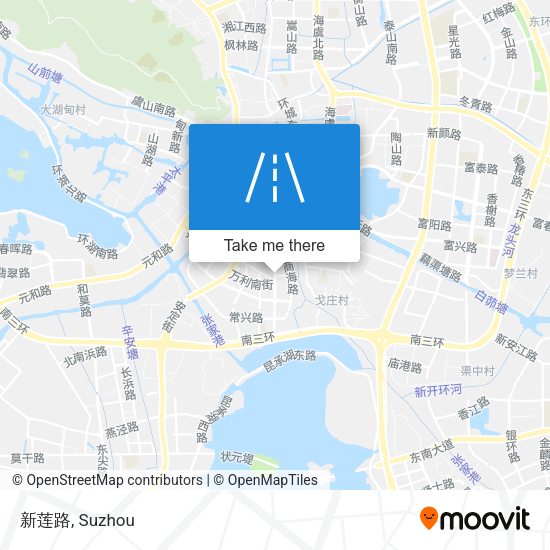 新莲路 map