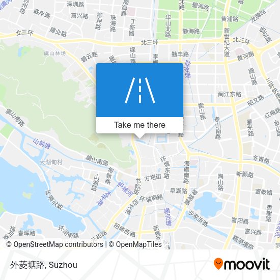 外菱塘路 map