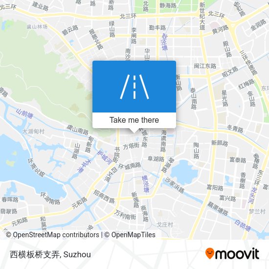 西横板桥支弄 map
