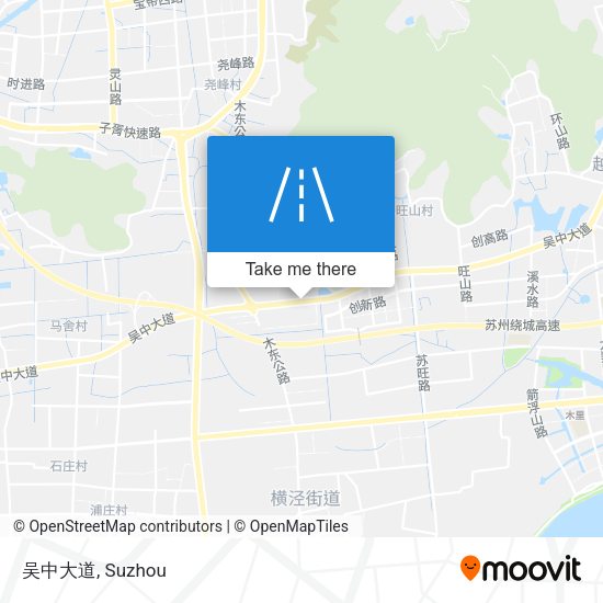 吴中大道 map