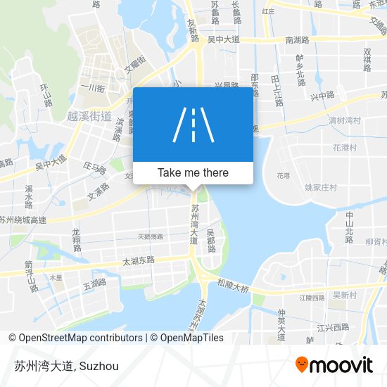 苏州湾大道 map