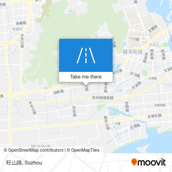 旺山路 map